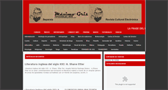 Desktop Screenshot of maximogris.net