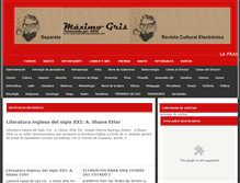 Tablet Screenshot of maximogris.net